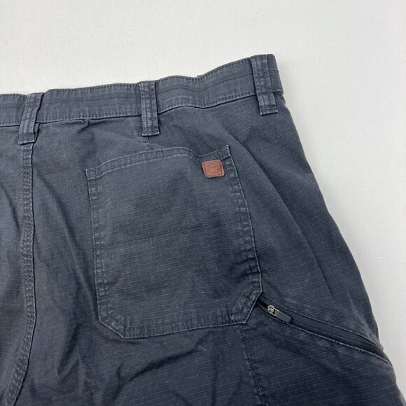 WP Waterproof Men’s Charcoal Flat Front Shorts Size 40 Waist Pockets - Picture 6 of 9